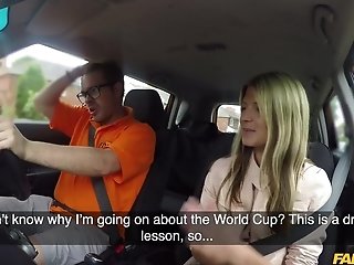 Horny Lonely Russian Plumbed To Orgasm 1 - Faux Driving School