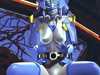 Robot Female Cowgirl  Three Dimensional Anime Porn