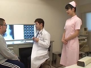 Perverted Fucking Inbetween Medic And Sexy Japanese Nurse Aoi Mizutani