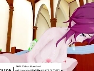 'rosaria Genshin Influence Three Dimensional Anime Porn Nine/12'